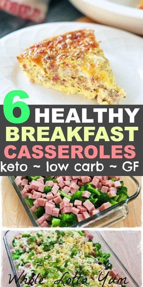 Looking for more healthy casseroles? 6 Keto Breakfast Casserole Recipes ~ Perfect for the ...