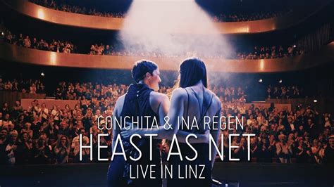 CONCHITA & INA REGEN - HEAST AS NET live in Linz (Hubert von Goisern Cover) - YouTube