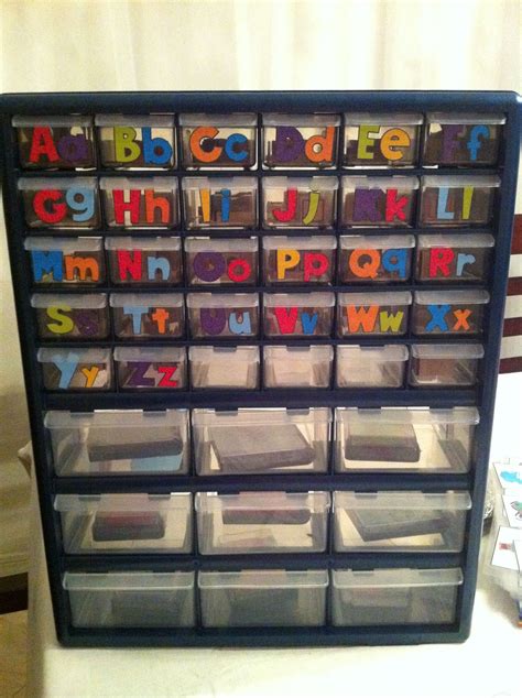 Engage students and build phonemic awareness by using alphabet organizer in the classroom. Pin on Classroom Organization