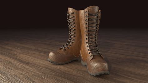 Free 3d bot models available for download. 3D model Realistic Boot | CGTrader