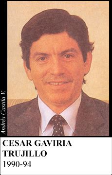 Como ministro trujillo garcía ejecutó el plan para dotar de textos, bibliotecas, pupitres y. Archivo:Cesar Gaviria Trujillo.jpg - Enciclopedia ...