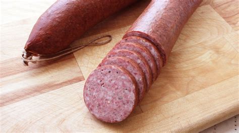 Summer sausage is smoked, so you will need a smoker or a grill that is capable of maintaining low temperatures. Country Smoked Summer Sausage (With images) | Smoked food ...