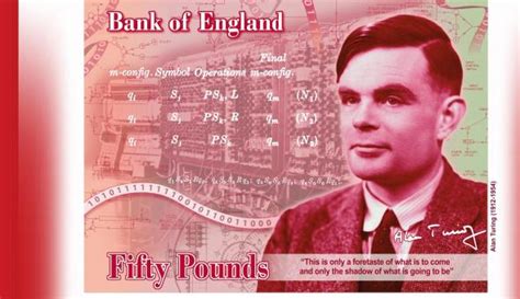 Codebreaker announced as new face on £50 note. WW2 codebreaker Alan Turing to be the face of new British ...