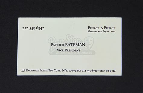 A situation in which courts put aside limited liability and hold a corporation's shareholders or directors personally liable for the corporation's actions or debts. AMERICAN PSYCHO (2000) - Set of Prop "Pierce & Pierce ...