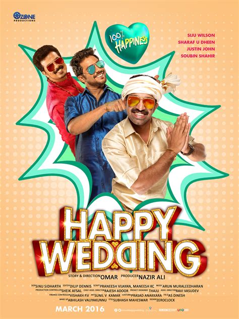 Off the grid this october 5 7th. Posters for HAPPY WEDDING #malayalam movie official on Behance