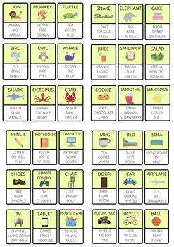 We have no affiliation with hasbro or any other major game company. TABOO game for kids! by Here comes the fun | Teachers Pay ...