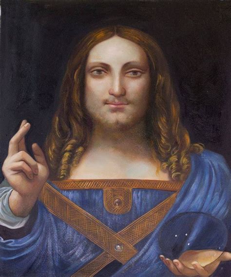 The painting of christ as salvator mundi was recently attributed to leonardo da vinci, who is known to have painted the subject. Salvator Mundi Reproduction at overstockArt.com | Salvator ...