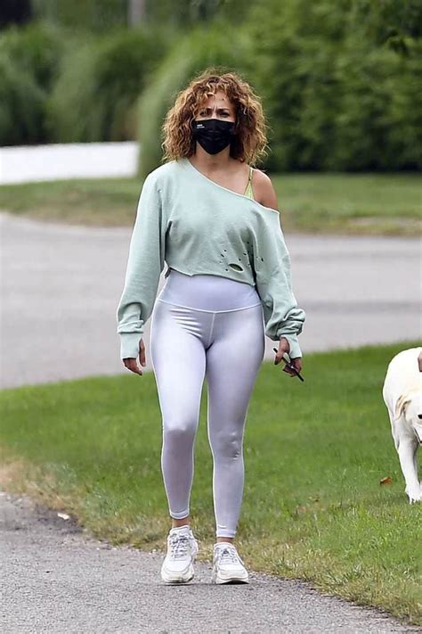 Only @jlo can pull off anything ever. Jennifer Lopez in her Famous Flashdance Outfit Out with ...