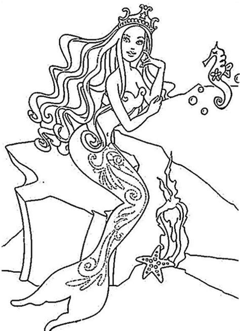 Coloring Pages: Barbie Mermaid Coloring Pages Cartoons Printable Coloring Pages Coloring Pages ...