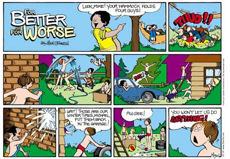 Seems the opposite is true for me. For Better or For Worse Comic Strip by Lynn Johnston | Bad ...