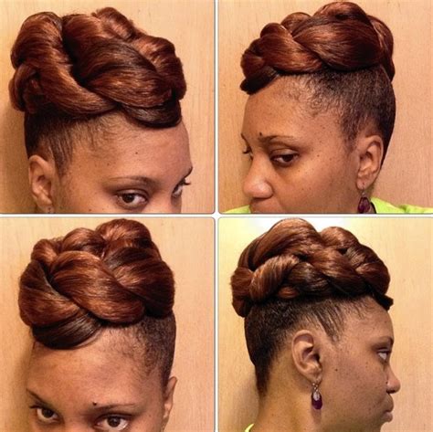 Here's a very quick but. 50 Cute Updos for Natural Hair