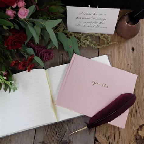 Write a congratulatory message to the happy couple to let them know how happy you. Guest Sign In Book, an archival keepsake - by Blue Sky Papers