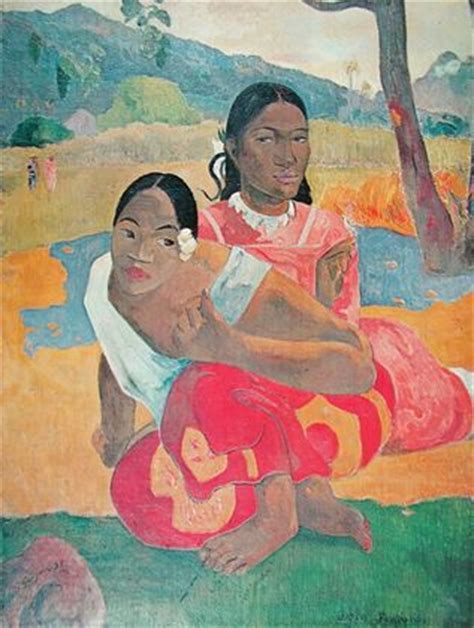 3 roles from 1 title. Paul Gauguin Wann wirst Du heiraten Poster Kunstdruck bei ...