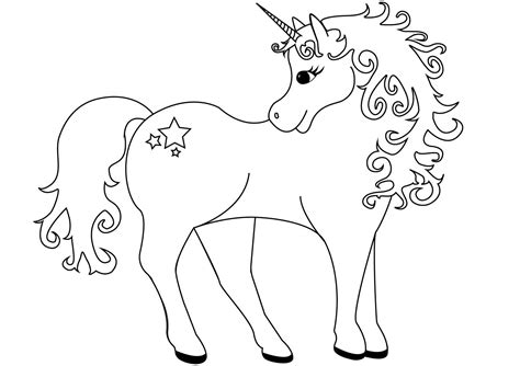 Kids love to color, and with well over 200 pages of coloring fun, this one coloring book will keep them happy through many long road there are a lot of unicorn horns in this one. Simple Unicorn Coloring for Adults to Print Pictures ...