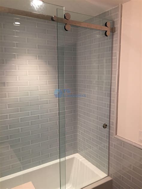 Maybe you would like to learn more about one of these? Rolling Glass Shower Door - TG Glass Works