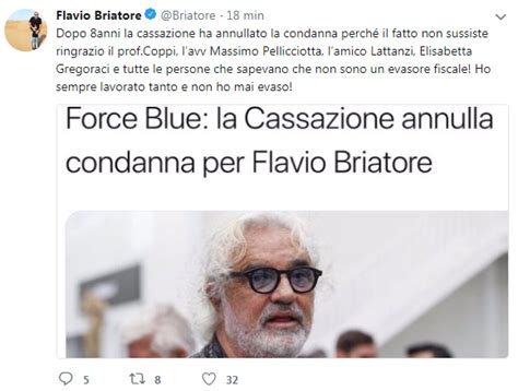 We did not find results for: Flavio Briatore, cancellata la condanna per evasione sullo ...