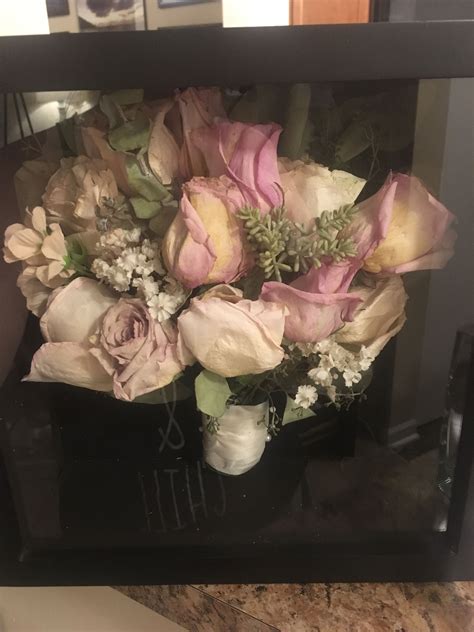 The latest local weather, crime, politics, events and more DIY Silica wedding bouquet shadow box | Bouquet shadow box ...