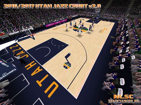 Nlsc • downloads utah jazz 2012/2013 court patch these pictures of this page are about:utah jazz new court. NLSC Forum • Downloads - 2016/2017 Utah Jazz Court