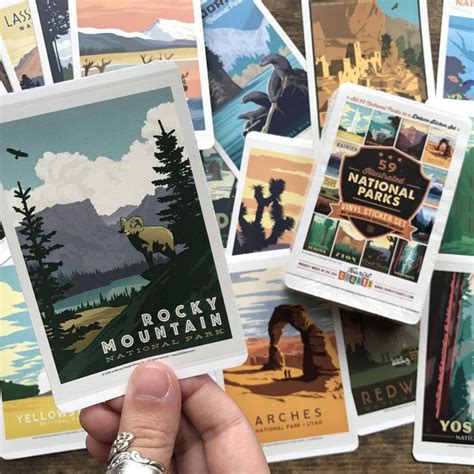 Choose contactless pickup or delivery today. 59-Piece National Parks Sticker Set - Anderson Design ...