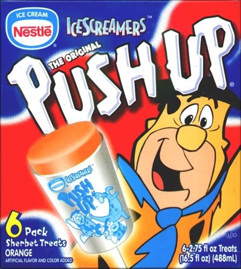 I grew up on these things. Donkey Salt-Lick: Flintstones Push Pops