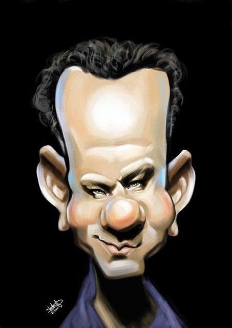 To search on pikpng now. Tom Hanks - illustration of Shahab Jafarnejad | Caricature ...