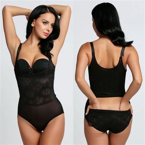 Check out our padded bra shaper selection for the very best in unique or custom, handmade pieces from our shops. Padded Undwire Bra Tummy Slim Corset Bodysuit | Bodysuit ...
