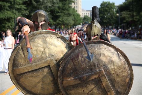 Today, when a cargo ship or a remote beach resort offers spartan accommodations, some tourists jump at the chance for a refreshing change from the luxuries they've been used to—and no one worries that they'll be forced out of bed at. Dragon Con Annual Parade Delights Participants and ...