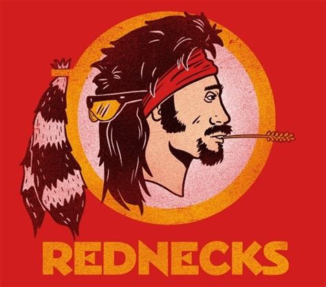 It looks like you're shopping in canada. Here's a Redskins-inspired 'Rednecks' T-shirt - The ...