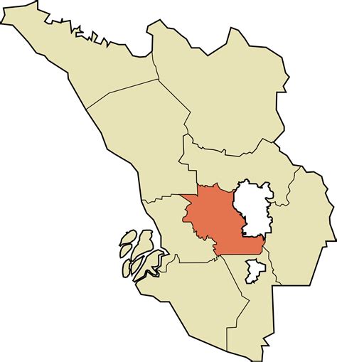 Majlis bandaraya petaling jaya (sebagian mukim bukit raja dan sebagian mukim damansara). Petaling District - Wikipediam.org