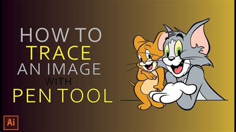 Tom and jerry cartoons on television are being accompanied by a warning that they may depict scenes of racial prejudice. Adobe Illustrator Tutorial For Beginners | Tracing Tom and ...