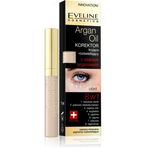 База под тени eveline eye shadow base 24h 8 in 1. Opinie o: Eveline Cosmetics, Argan Oil, korektor ...