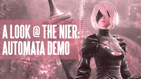 Jokes aside, did you happen to notice that when you're locked off, the pod fires perfectly accurately, but when locked on, the accuracy decreases? A Look at the Nier: Automata Demo - YouTube