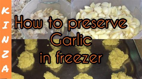 To store a leftover avocado half leave the skin and pit, this will help limit the surface area exposed to air. How to preserve Garlic in freezer for long time - YouTube