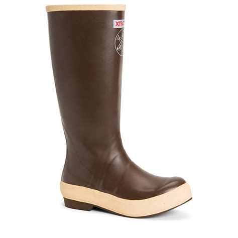I bought the 6 inch which are great for yard work but plan on getting the 15 inch salmon sisters for working close to my pond. Xtratuf Women's 15" Boots w/ Salmon Sisters Salmon Print
