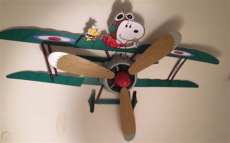 Stylish & convenient options for your home. Rare Snoopy WWI Flying Ace Red Baron Ceiling Fan | #1821426431