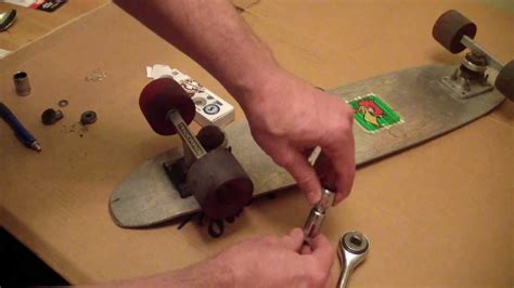 If you aren't in a driveway or garage, turn on your hazard lights. How To Replace Skateboard Wheel Bearings - YouTube