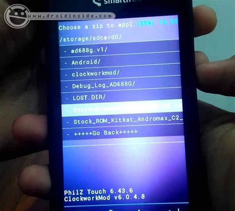 Terus bagaimana cara unlock nya? Cara Root Smartfren Andromax C2 AD688G | Droidinside