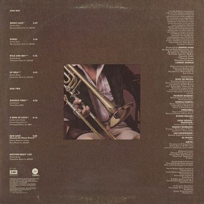 Le tromboniste brésilien n'a plus à rien à prouver à ce stade de sa carrière. Raul De Souza / Sweet Lucy (LP) | Capitol Records