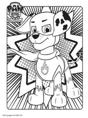 Find the best paw patrol coloring pages for kids & for adults, print and color. Paw Patrol coloring pages pdf. Ryder with Chase || COLORING-PAGES-PRINTABLE.COM