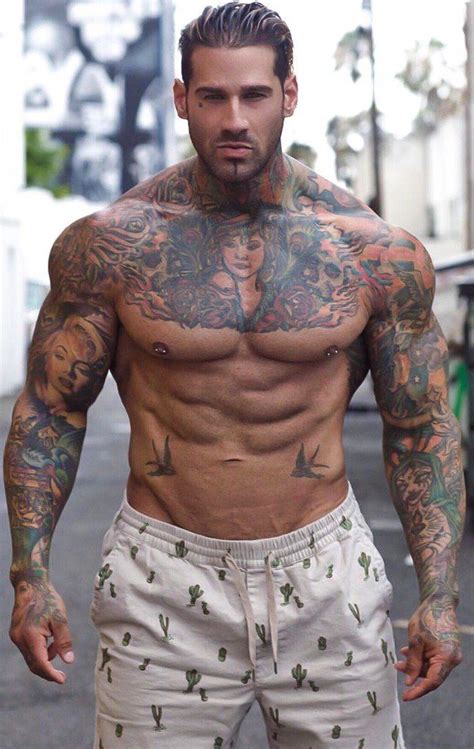 Muscular handsome guy jerking flexing webcam. Michael Giovanni Rivera #MichaelGiovanniRivera #tattoo # ...