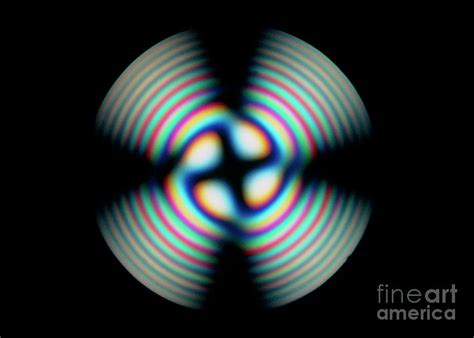 Light Interference Figure Pattern Photograph by Jan Hinsch/science ...