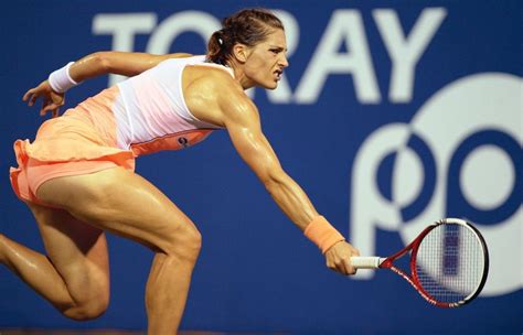 When she was six months old, the family relocated to germany. Andrea Petkovic @ Toray Pan Pacific Open 2013 #WTA # ...