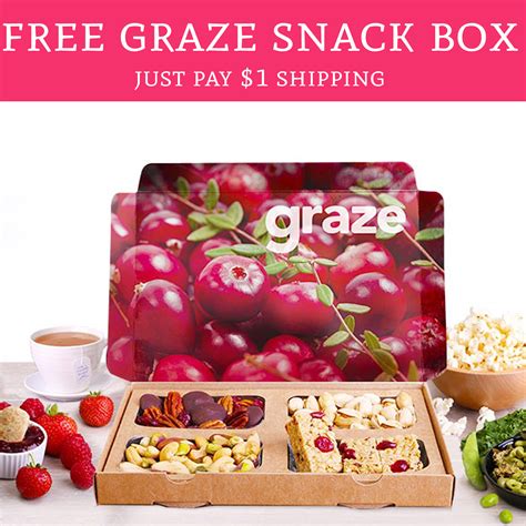 Maybe you would like to learn more about one of these? HURRY! FREE Graze Snack Box - Just Pay $1 Shipping - Deal ...