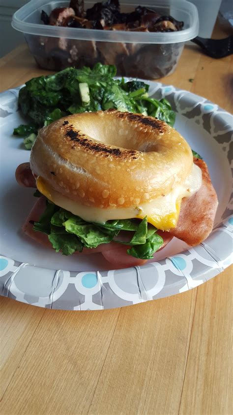 Cut it off the cob and suddenly it's easier to store and use. Best use for leftover bagels: Fried bologna sandwich #Food ...
