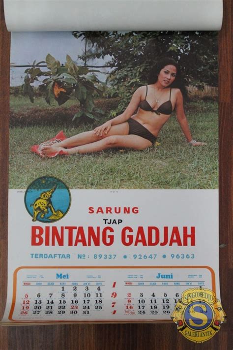 Artis cantik ini adegan hot tanpa sensor. Galeri Antik Singomedjo: Kalender Jadul tahun 1974