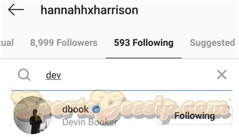 He is a american instagram star. Devin Booker and New Girlfriend Hannah Harrison Take Their ...