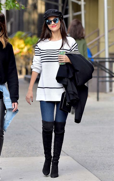 Why we love victoria justice in skinny jeans: Victoria Justice in Jeans Out in SoHo - GotCeleb