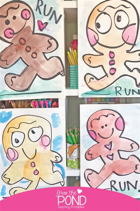 It is just so much fun, and who can resist an adorable gingerbread man? Gingerbread Directed Drawing | Art Ideas for Kids ...