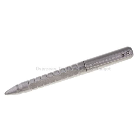 ปากกาแทคติคอล ต่อสู้ ป้องกันตัว Zero Tolerance 0010TI titanium tactical ...