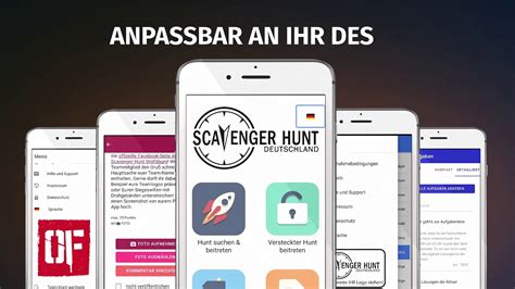 Games consist of a series of missions that are completed by individuals or teams. Scavenger Hunt DE App Vorstellung - YouTube